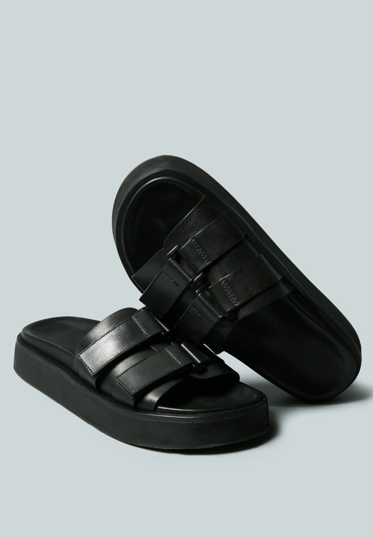 aniston buckled flatform slip-on sandal-3