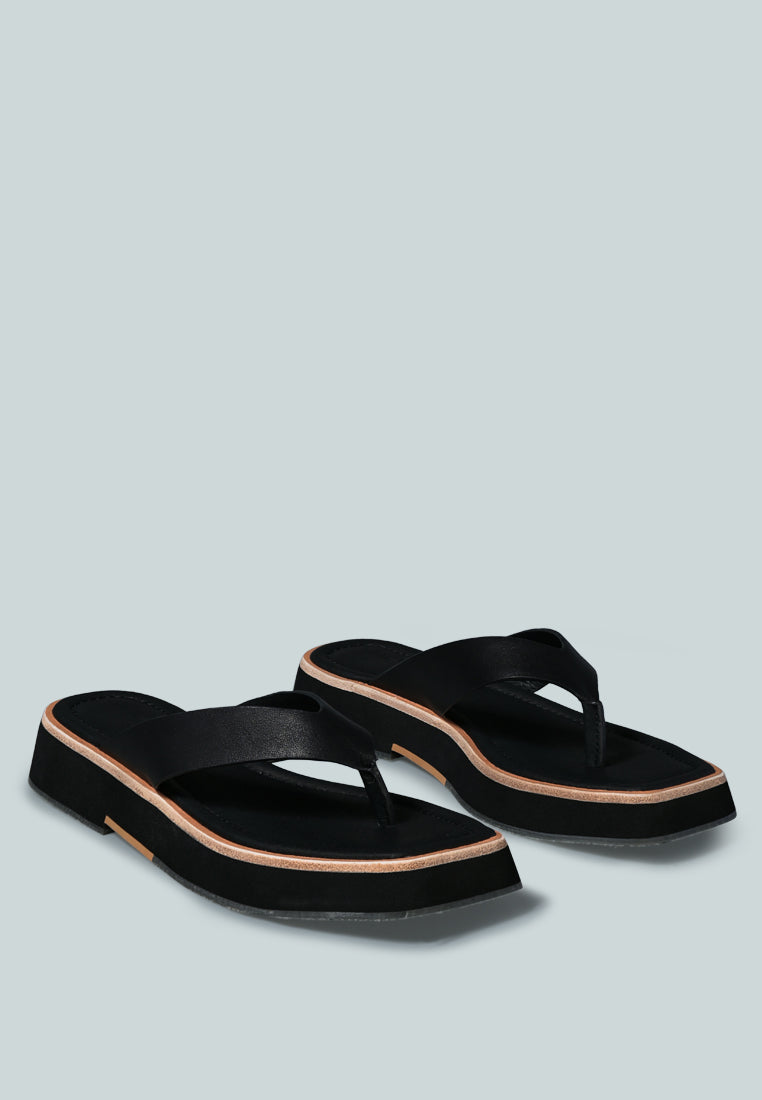 blunt flat thong sandal-1
