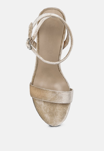zircon rhinestone patterned high heel sandals-12