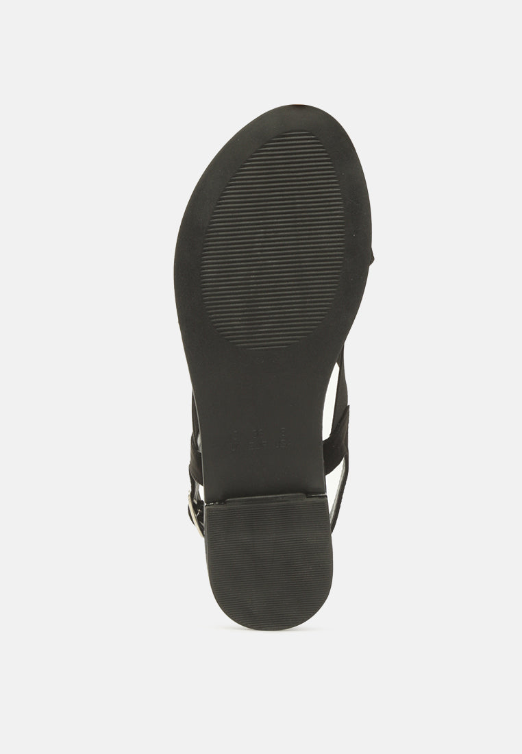 Snuggle Slingback Flat Sandals-9