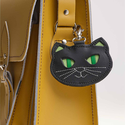 Lucky Black Cat Bag Charm-0