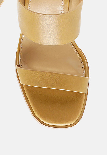 gertude slingback block heel leather sandal-4