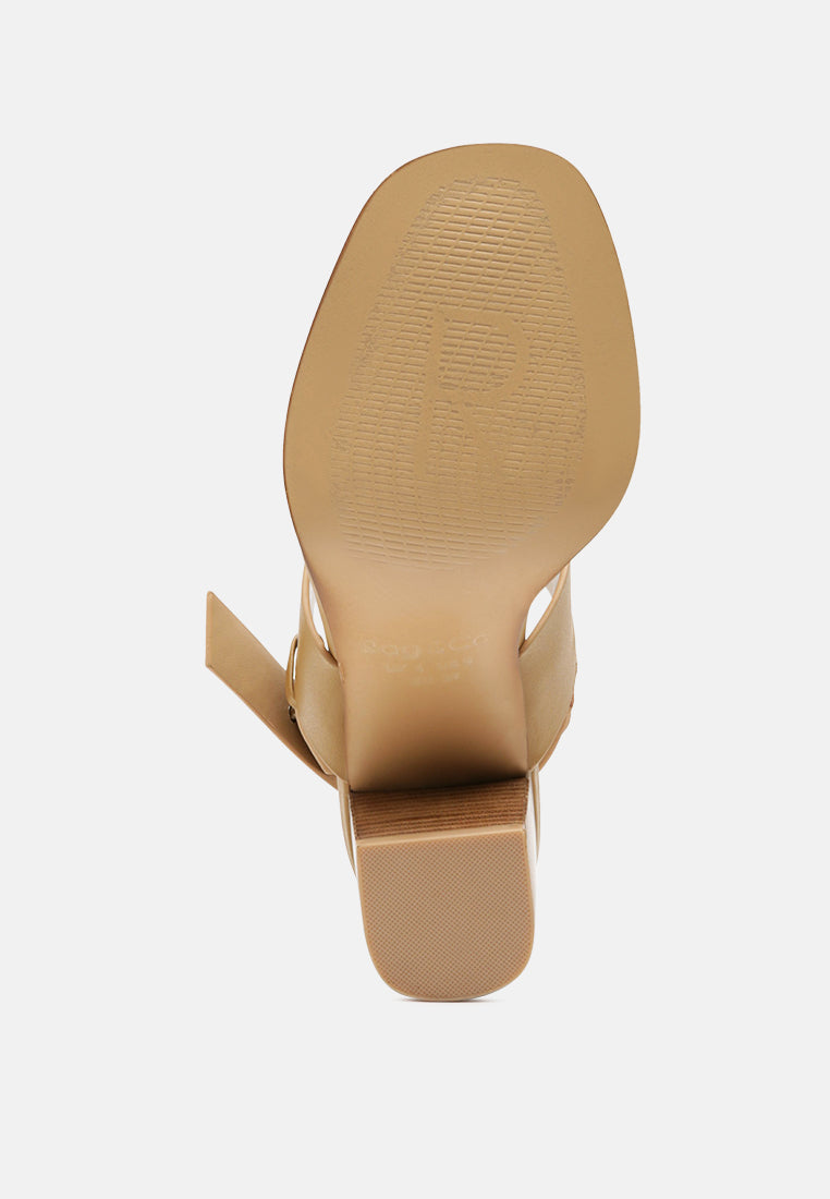gertude slingback block heel leather sandal-3