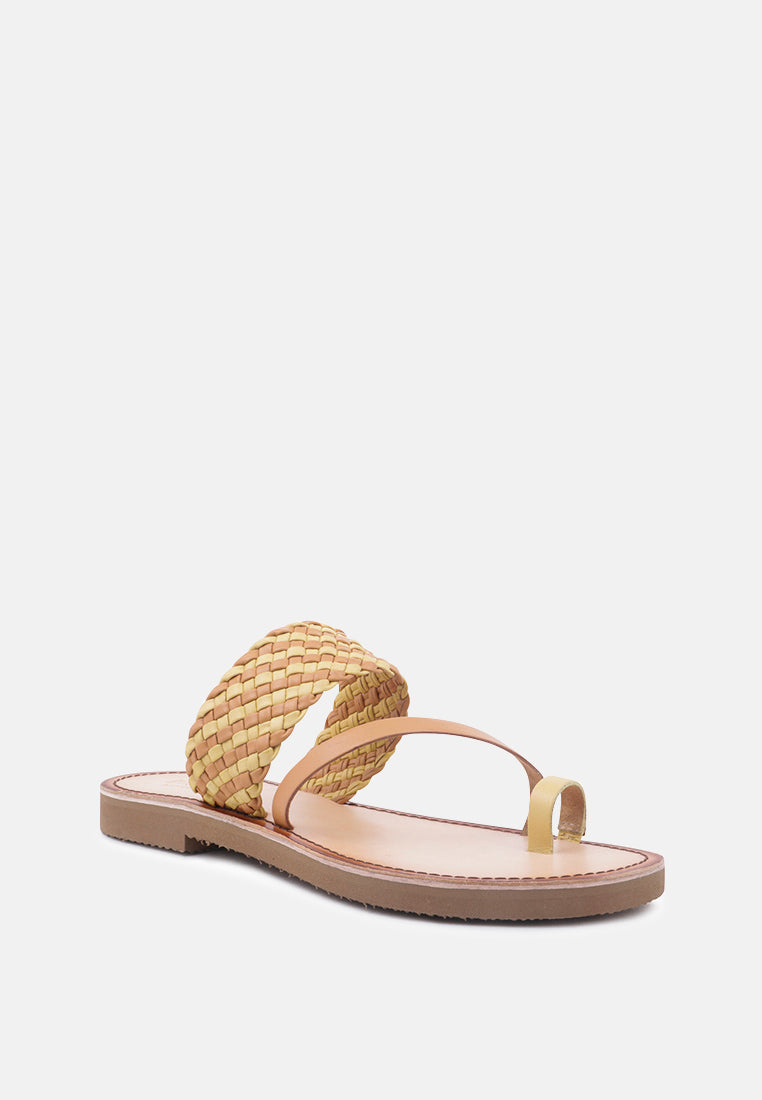 isidora braided leather flat sandal-15