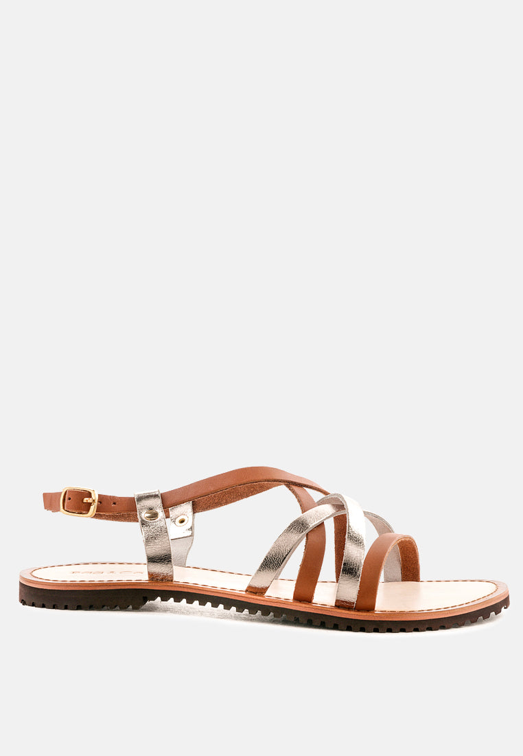 june strappy flat leather sandals-12