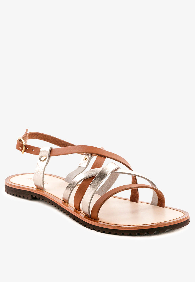 june strappy flat leather sandals-13
