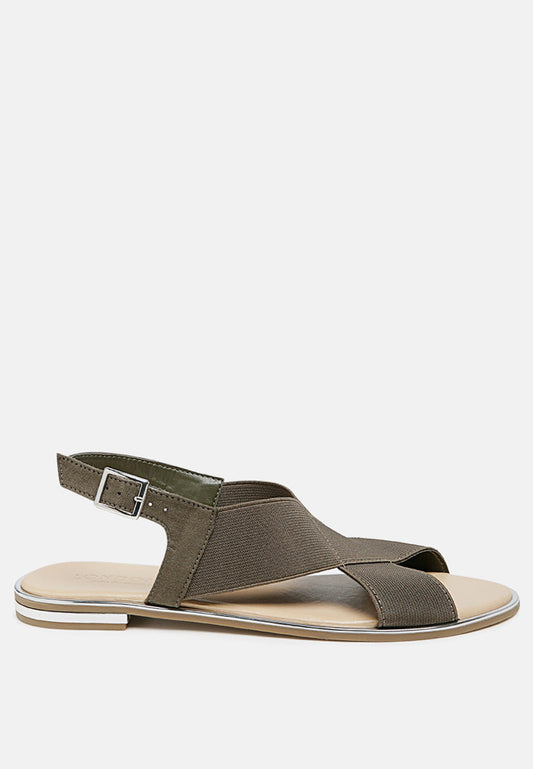 Snuggle Slingback Flat Sandals-0