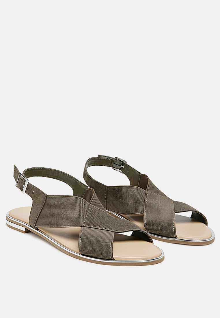 Snuggle Slingback Flat Sandals-1