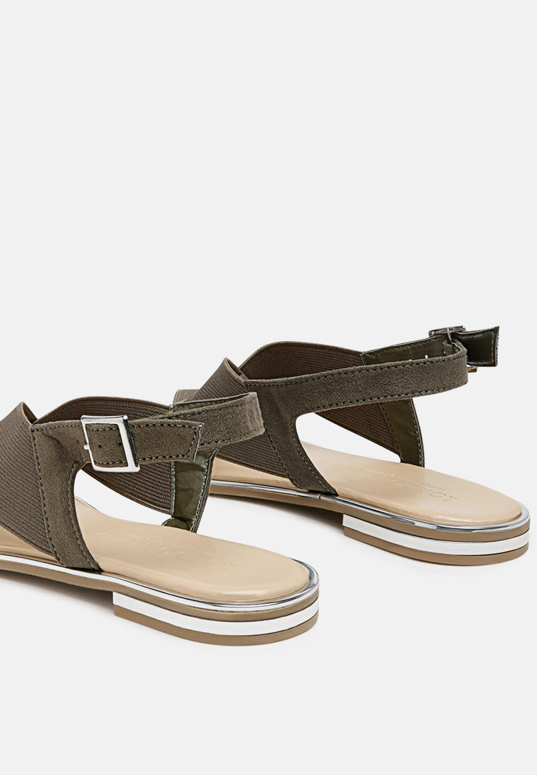 Snuggle Slingback Flat Sandals-3