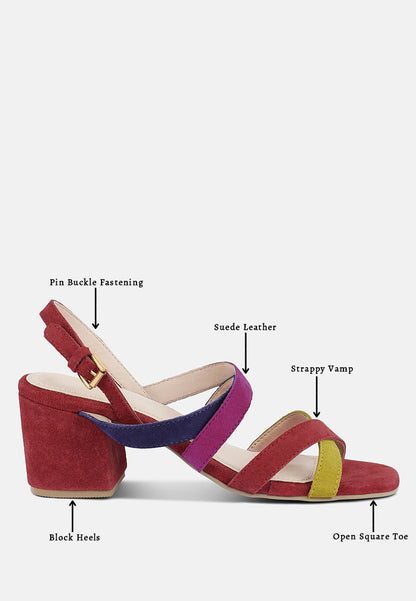 mon-lapin mid heeled block leather sandal-14