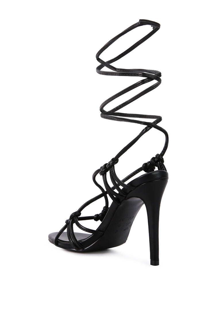trixy knot lace up high heel sandal-7