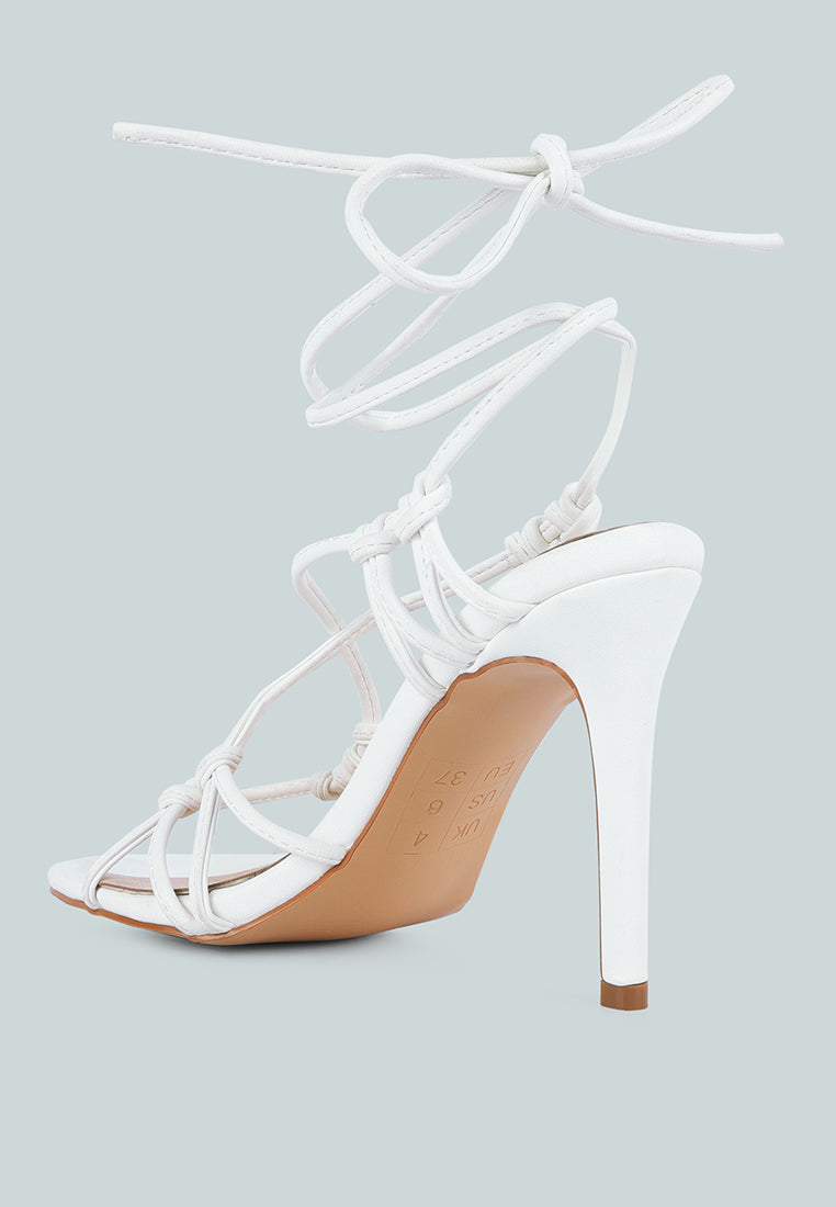 trixy knot lace up high heel sandal-2