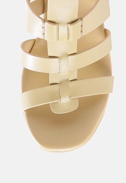 windrush cage wedge leather sandal-10