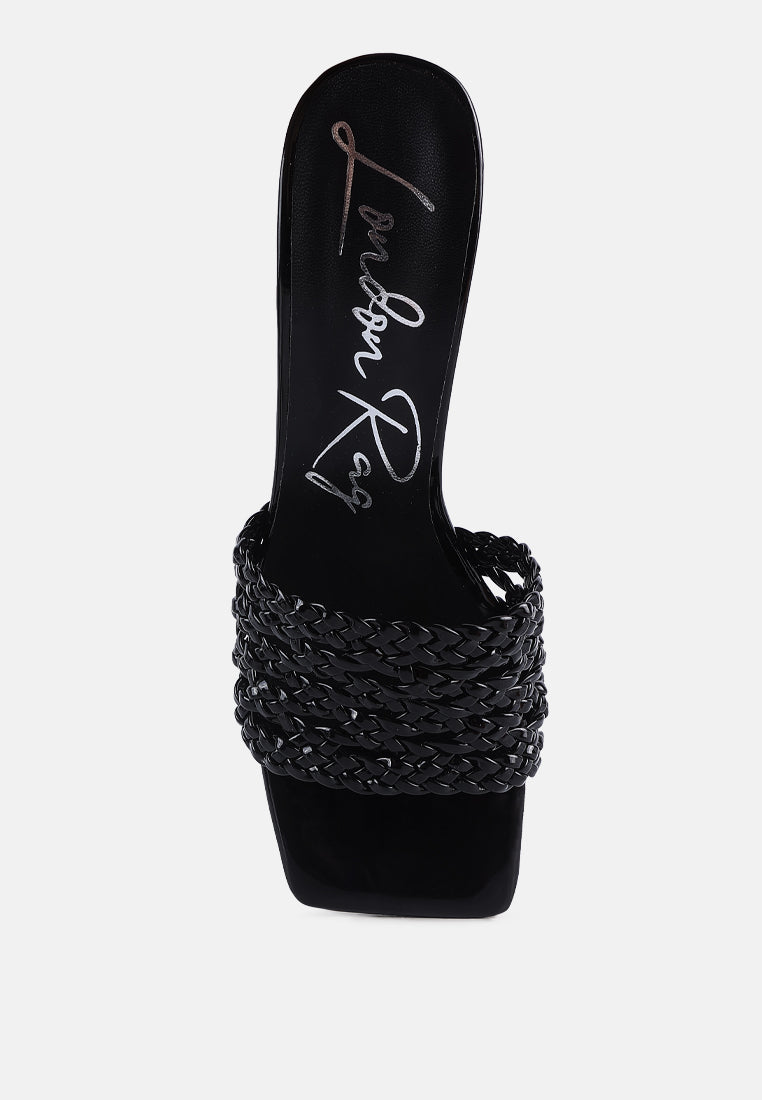 adorbs braided straps slip on sandals-13