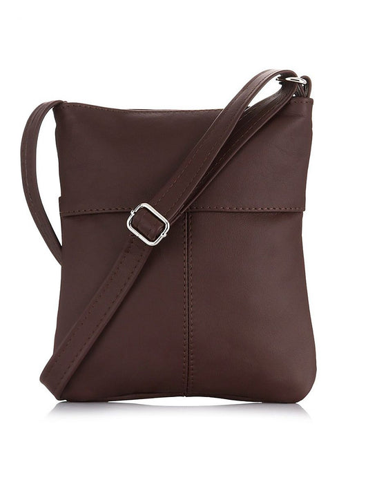 Natural leather bag model 173169 Galanter-0