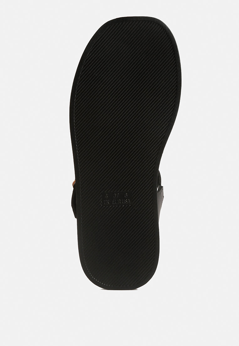 dacosta genuine leather gladiator platform sandals-6