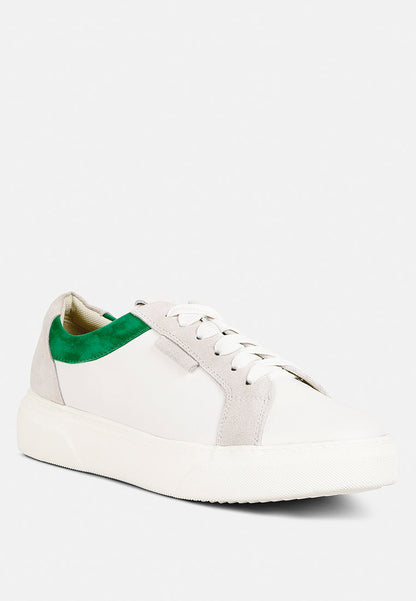 endler color block leather sneakers-9