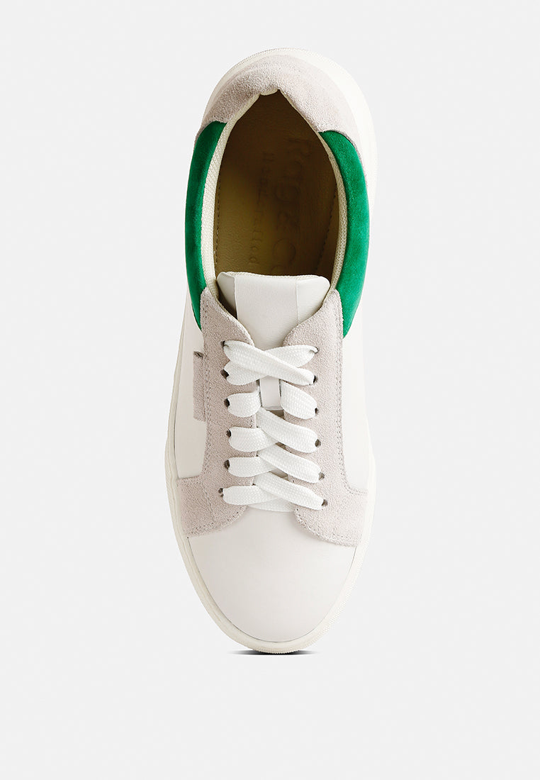 endler color block leather sneakers-13