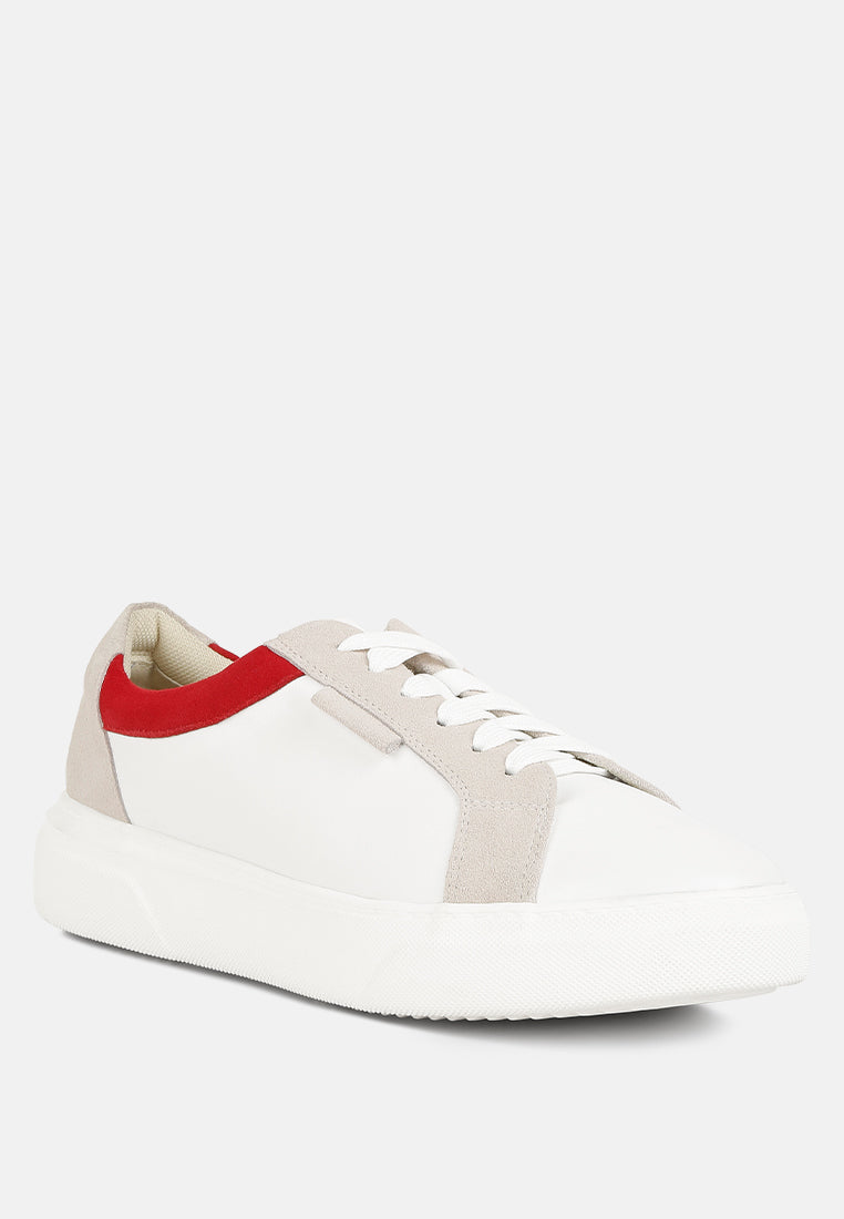 endler color block leather sneakers-17