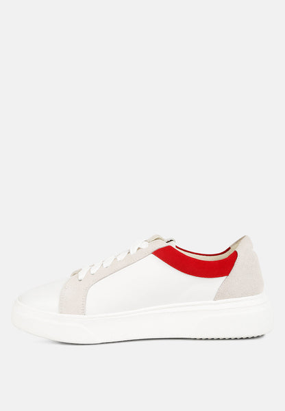 endler color block leather sneakers-19