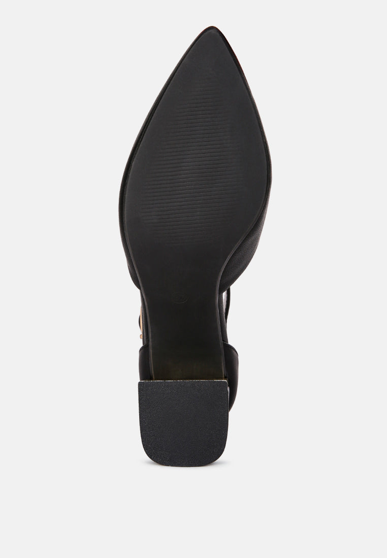myla faux leather metallic sling heeled sandals-10