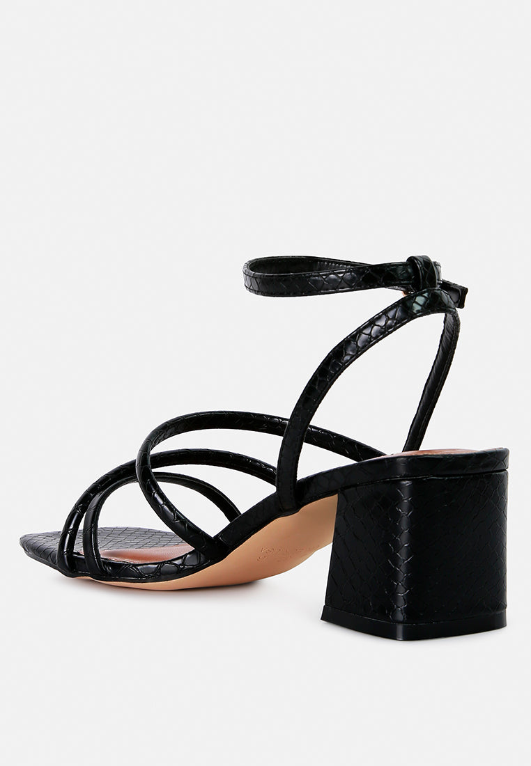 right pose faux leather block heel sandals-32