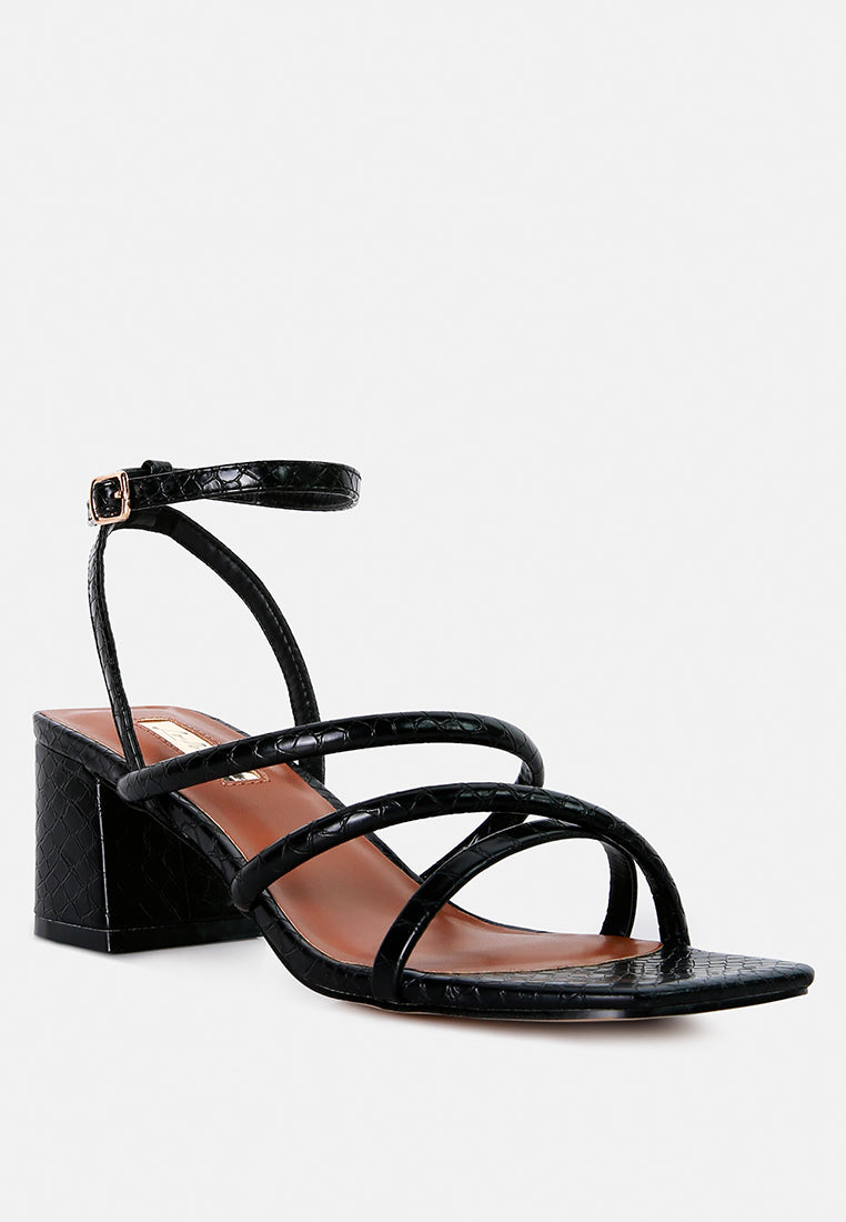 right pose faux leather block heel sandals-31