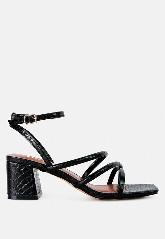 right pose faux leather block heel sandals-30