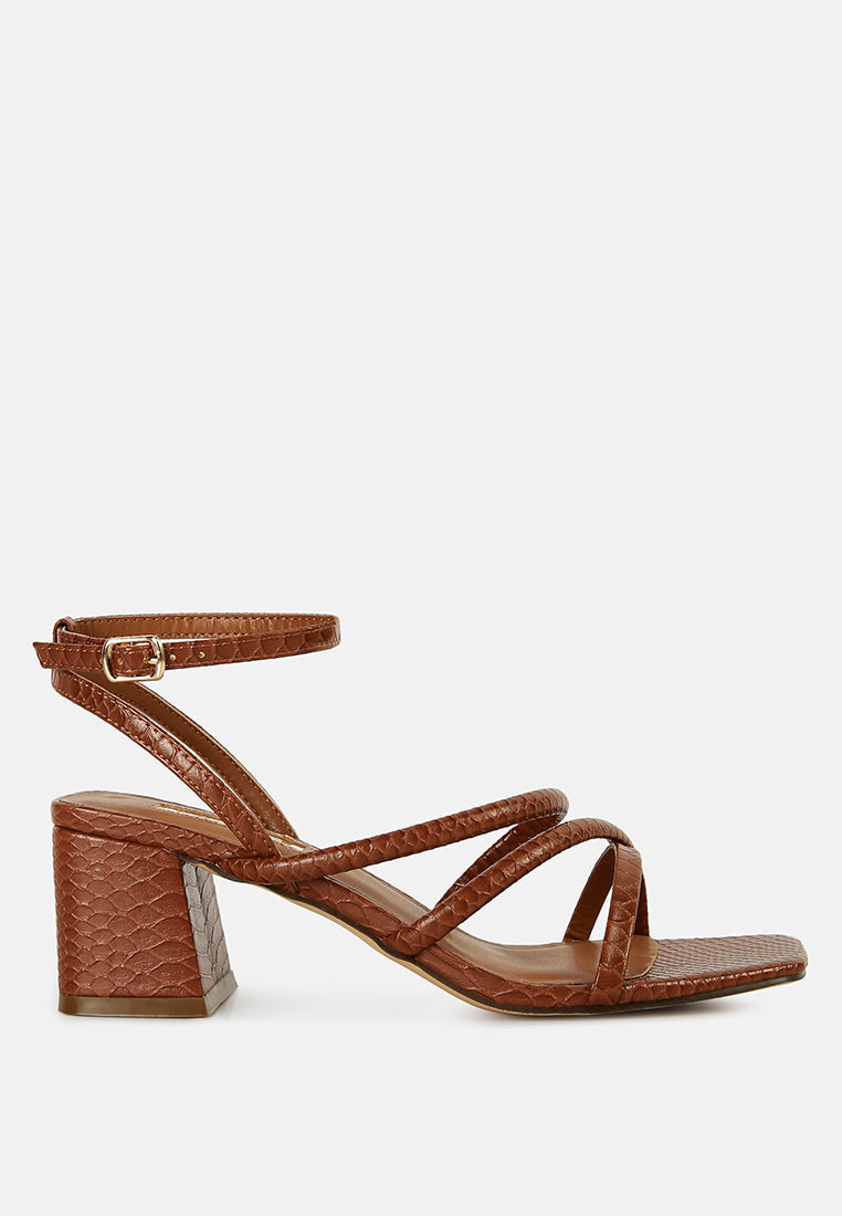 right pose faux leather block heel sandals-20