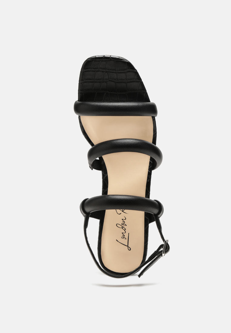 slater croc skin faux leather block heel sandals-8