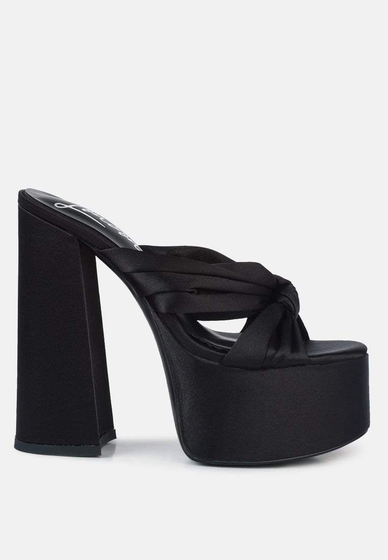 strobing knotted chunky platform heels-10