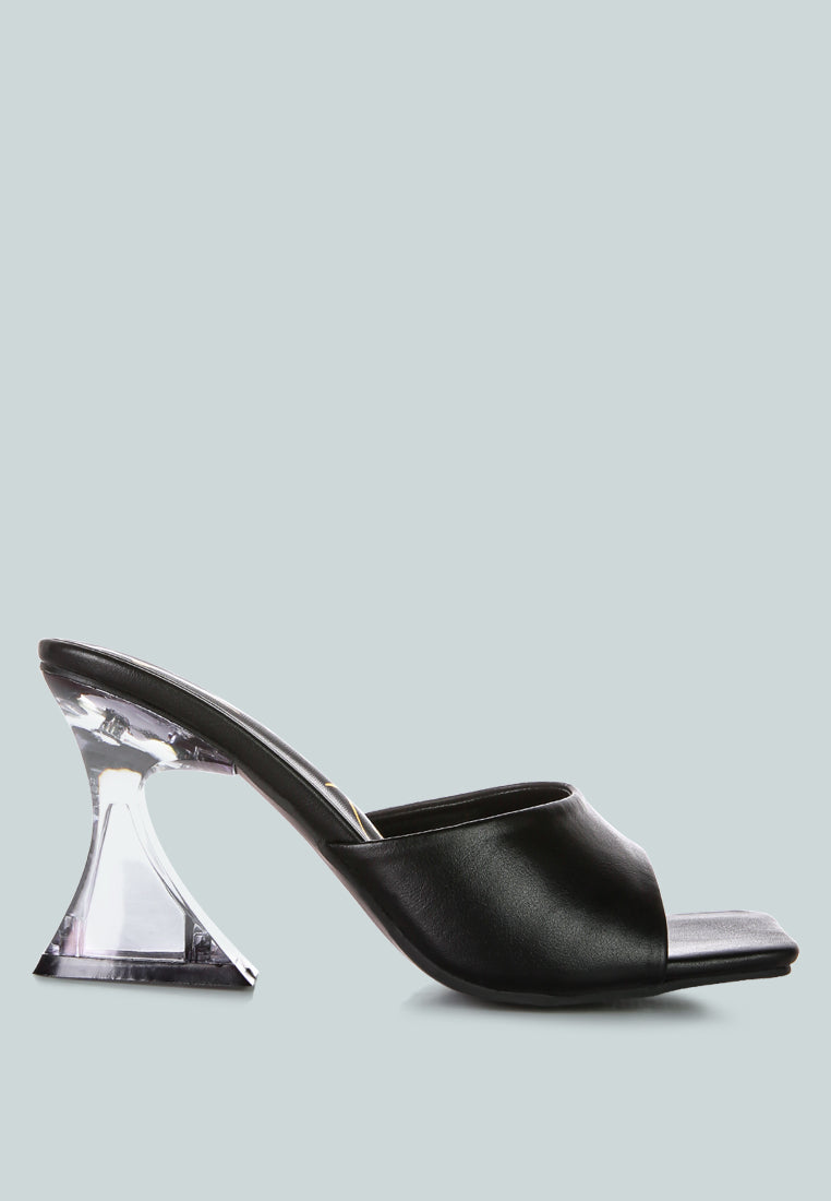 sweet16 clear spool heel sandals-15