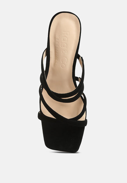 valentina strappy casual block heel sandals-19