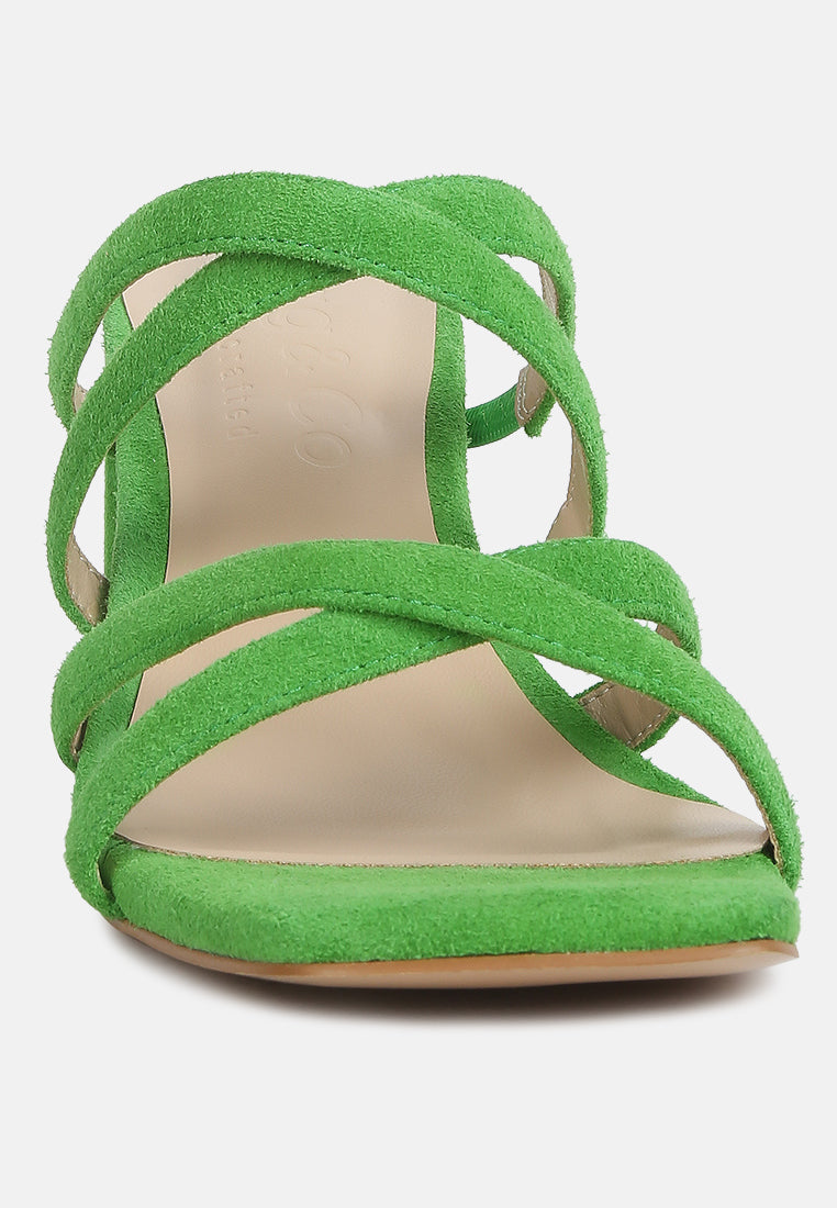 valentina strappy casual block heel sandals-2