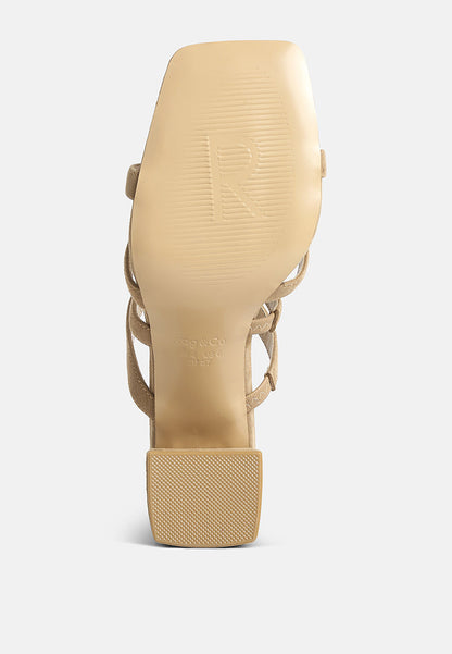 valentina strappy casual block heel sandals-12